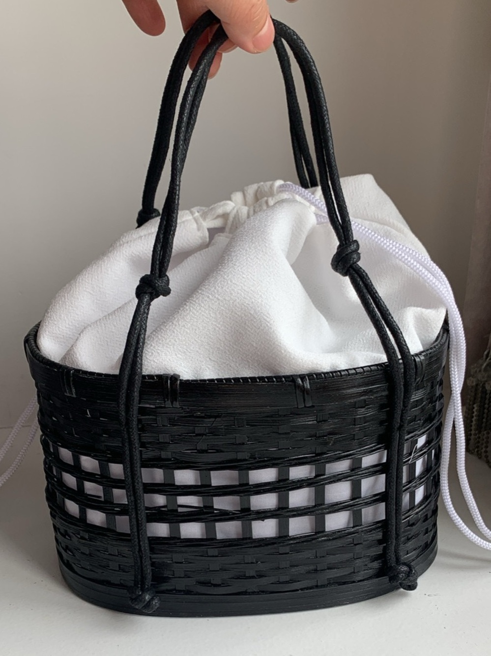 NWOT GRL Woven Bag